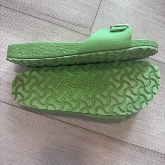 Birkenstock Madrid Eva Sandals Women Sz 9 / 39 Bright Green Brach Water Vacation - Picture 6 of 10